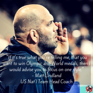 Coach Matt Lindland quote