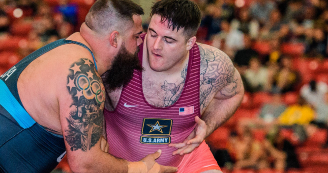 Toby Erickson versus Robby Smith at the 2017 US World Team Trials