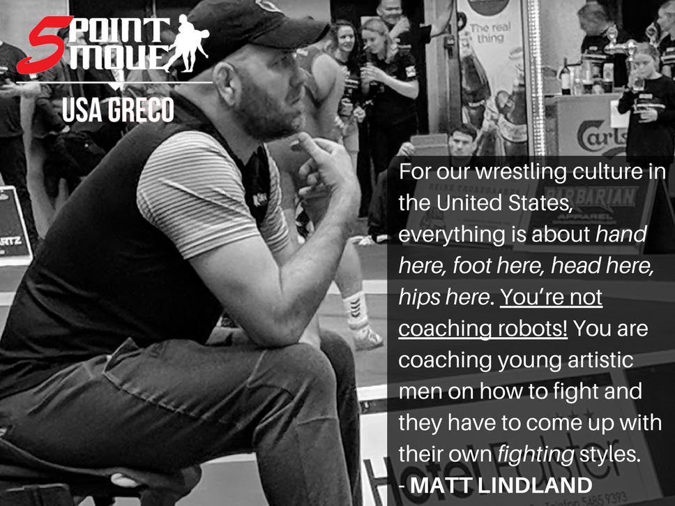 Matt Lindland on coaching age group wrestlers