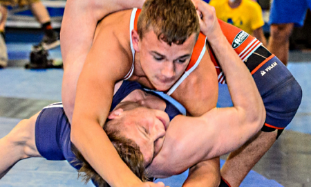 Michael Donato was one of three US wrestlers to pick up wins in Sweden