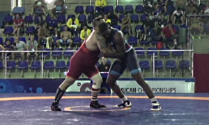 robby smith at the 2017 greco-roman pan am championships
