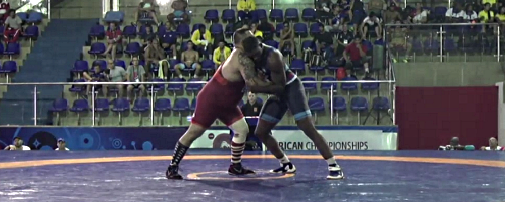 robby smith at the 2017 greco-roman pan am championships