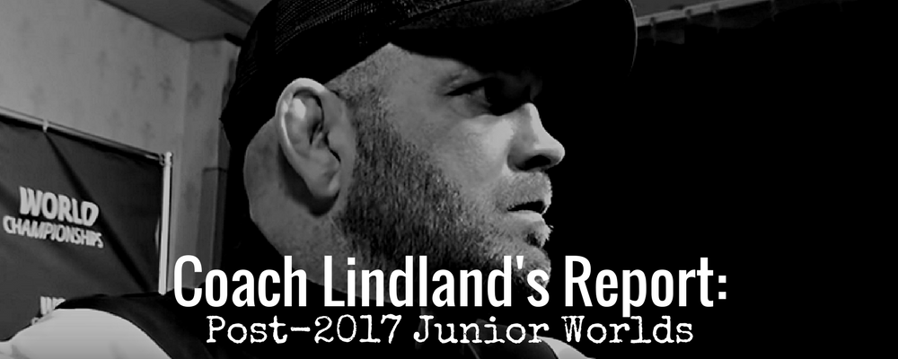 us coach matt lindland, post 2017 junior world championships