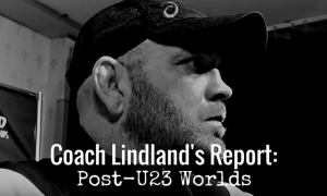 US Coach Matt Lindland, 2017 U23 World Championships