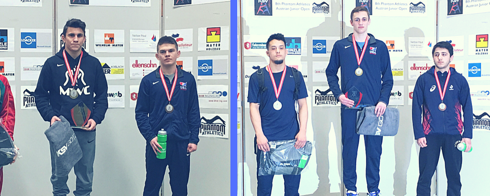 USA medalists at 2018 Austrian Open