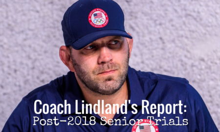 Coach Matt Lindland, post-2018 Senior World Team Trials