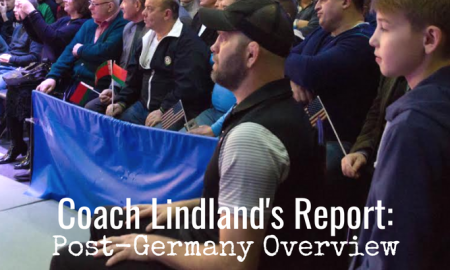 US Greco coach Matt Lindland talks about Germany and the 2018 World Team