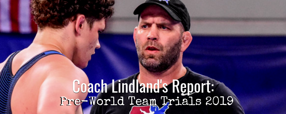lindland, 2019 world team trials challenge tournament