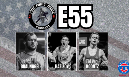 episode 55 of the five point move podcast with zac braunagel, ildar hafizov, and brady koontz